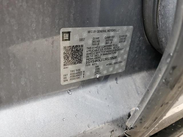 2018 CADILLAC ESCALADE E 1GYS4KKJ3JR173520