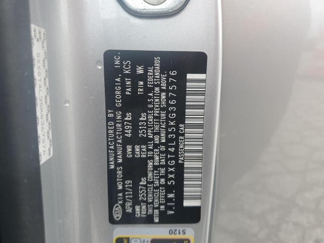 2019 KIA OPTIMA LX 5XXGT4L35KG367576
