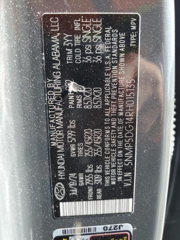 2024 HYUNDAI SANTA FE C 5NMP5DG14RH015135