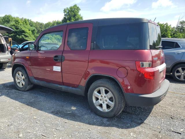 HONDA ELEMENT EX 2009 red  gas 5J6YH28769L004391 photo #3
