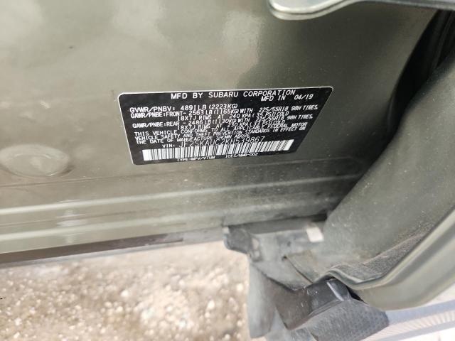 2019 SUBARU FORESTER L JF2SKAUC2KH539867