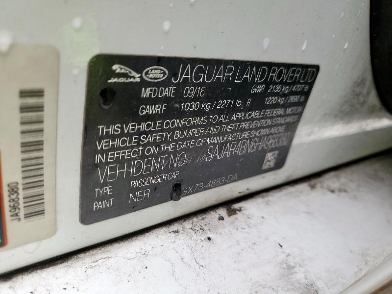2017 JAGUAR XE SAJAR4BN6HA968380