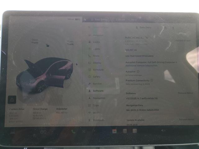 2023 TESLA MODEL Y 7SAYGDEE7PF804806