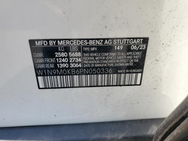 2023 MERCEDES-BENZ EQB 300 4M W1N9M0KB6PN050336