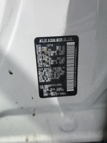 2015 NISSAN QUEST S JN8AE2KP8F9123680
