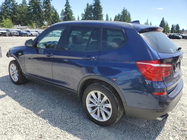 BMW X3 SDRIVE2 2016 blue  gas 5UXWZ7C50G0R32644 photo #3