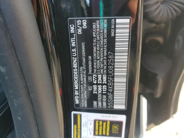 2015 MERCEDES-BENZ C 300 4MAT #3305330342