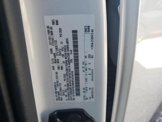 2017 FORD F150 SUPER 1FTEW1EG9HFA74316