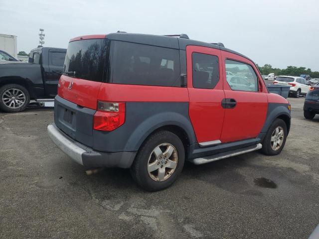 HONDA ELEMENT EX 2005 red  gas 5J6YH28635L022087 photo #4