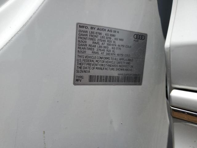 2015 AUDI Q7 PREMIUM WA1LGAFE2FD006203