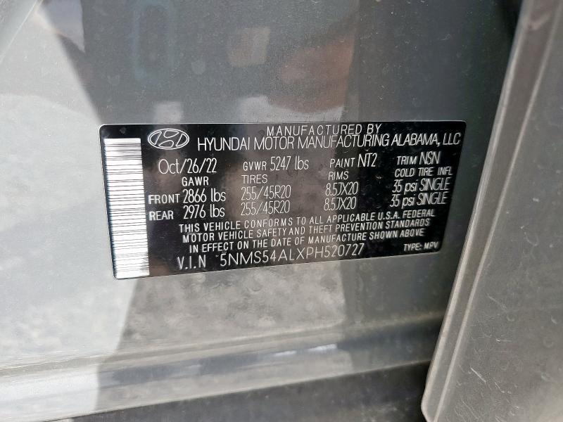 2023 HYUNDAI SANTA FE C 5NMS54ALXPH520727