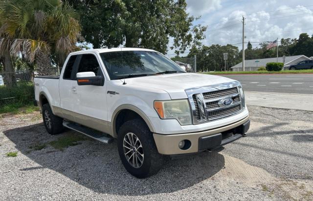 FORD F150 SUPER 2010 white 4dr ext flexible fuel 1FTFX1EV0AKB85933 photo #1