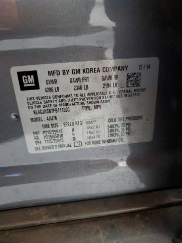 2015 BUICK ENCORE KL4CJASB7FB114390