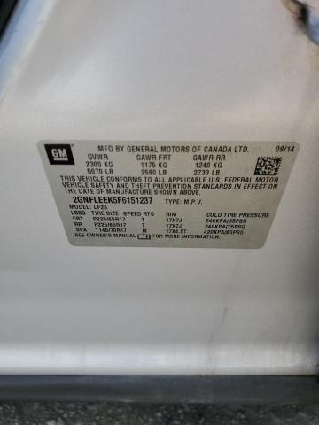 2015 CHEVROLET EQUINOX LS - 2GNFLEEK5F6151237