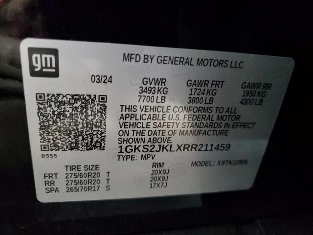2024 GMC YUKON XL D 1GKS2JKLXRR211459