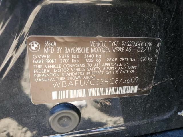 2011 BMW 535 XI - WBAFU7C52BC875609