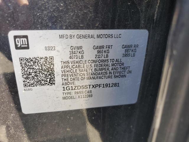 1g1zd5stxpf191281 - 2023 Chevrolet malibu lt - #63333065