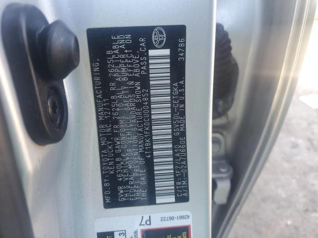 2012 TOYOTA CAMRY SE - 4T1BK1FK0CU004852