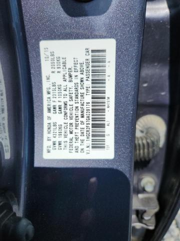 2016 HONDA ACCORD EXL 1HGCR2F97GA039176