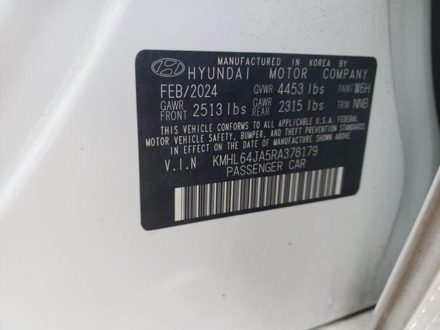 2024 HYUNDAI SONATA SEL KMHL64JA5RA378179