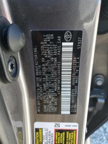 2020 TOYOTA CAMRY SE - 4T1M11AK5LU860893