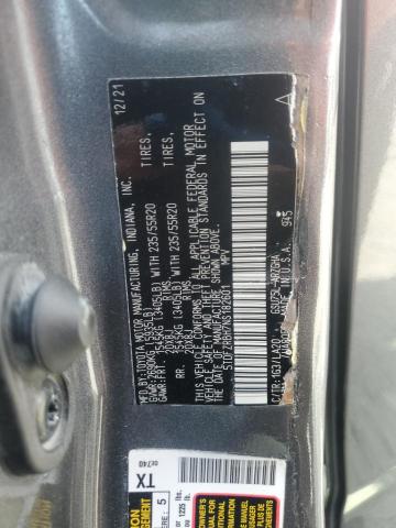 2022 TOYOTA HIGHLANDER 5TDFZRBH7NS182601