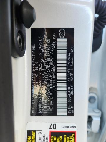 2021 LEXUS ES 250 BAS 58AC11D10MU002563