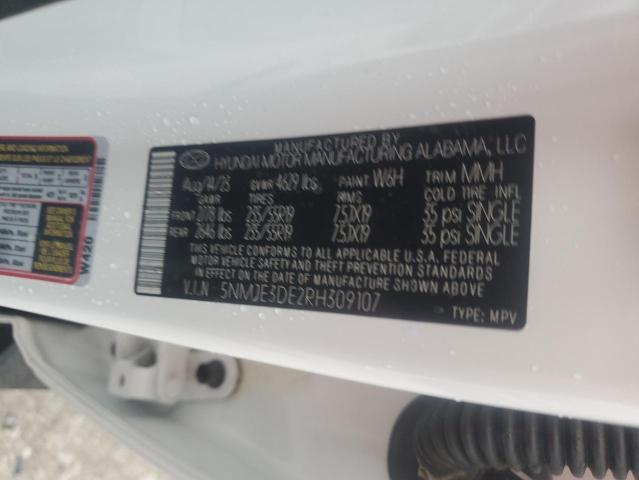 2024 HYUNDAI TUCSON LIM - 5NMJE3DE2RH309107