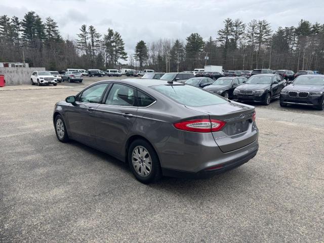FORD FUSION S 2013 gray sedan 4d gas 3FA6P0G76DR210414 photo #4