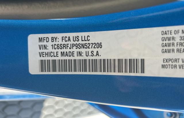 2025 RAM 1500 LARAM 1C6SRFJP9SN527206