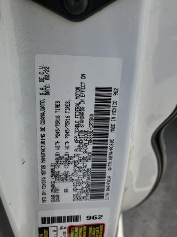 2022 TOYOTA TACOMA ACC 3TYRX5GN8NT048355