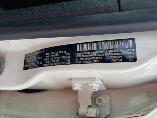 2015 JEEP RENEGADE T ZACCJBCT4FPC47391