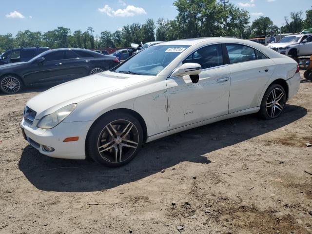MERCEDES-BENZ CLS 550 2009 white  gas WDDDJ72X09A144730 photo #1