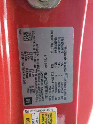 2016 GMC SIERRA C15 1GTN1LEH7GZ146775