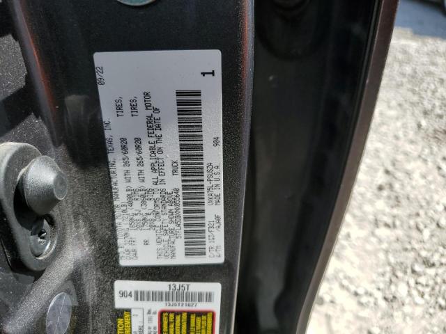 2022 TOYOTA TUNDRA CRE - 5TFLA5DBXNX055640