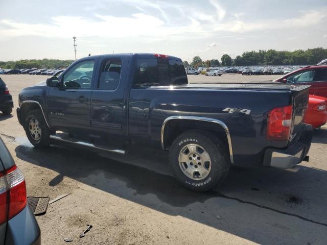 CHEVROLET SILVERADO 2011 blue  flexible fuel 1GCRKSE35BZ204047 photo #3