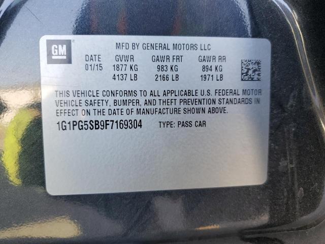 2015 CHEVROLET CRUZE LTZ 1G1PG5SB9F7169304