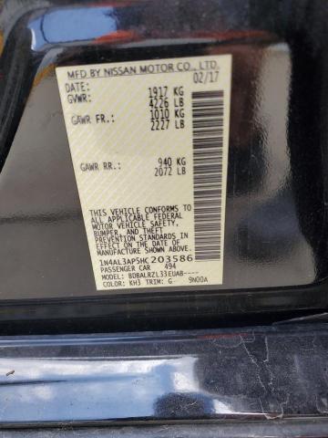 2017 NISSAN ALTIMA 2.5 - 1N4AL3AP5HC203586