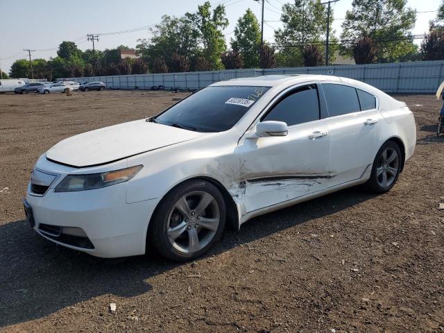 ACURA TL 2012 white  gas 19UUA8F74CA009608 photo #1