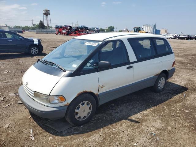 TOYOTA PREVIA DLX 1992 white  gas JT3AC11R2N1028094 photo #1