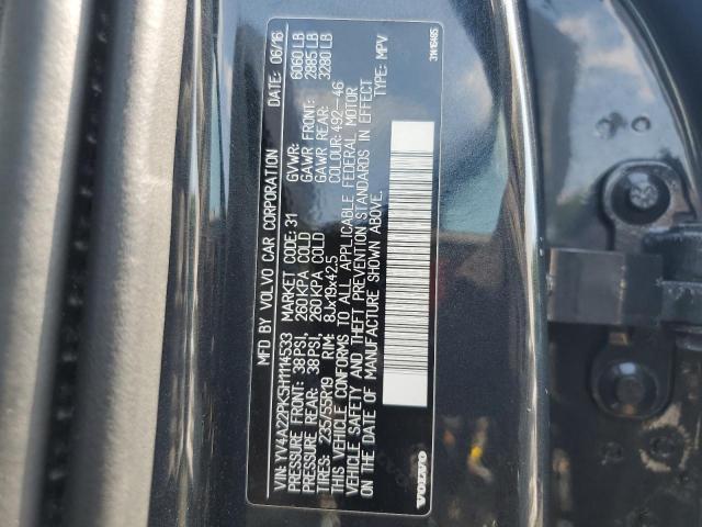 2017 VOLVO XC90 T6 YV4A22PK5H1114533