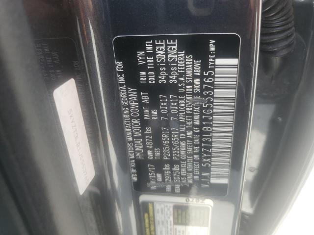 2018 HYUNDAI SANTA FE S 5XYZT3LB1JG553765