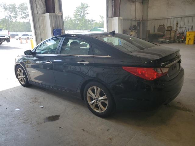 HYUNDAI SONATA SE 2011 black  gas 5NPEC4AC4BH129815 photo #3