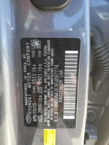 2015 HYUNDAI GENESIS 3.8L KMHGN4JE3FU097774
