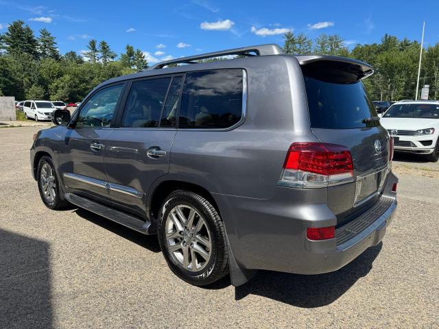 LEXUS LX 570 2015 gray 4dr spor gas JTJHY7AX8F4186255 photo #4