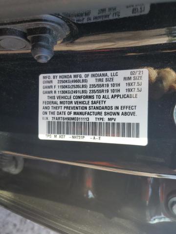 2021 HONDA CR-V TOURI 7FART6H90ME011113