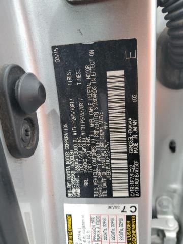 2015 TOYOTA 4RUNNER SR JTEBU5JR0F5247971