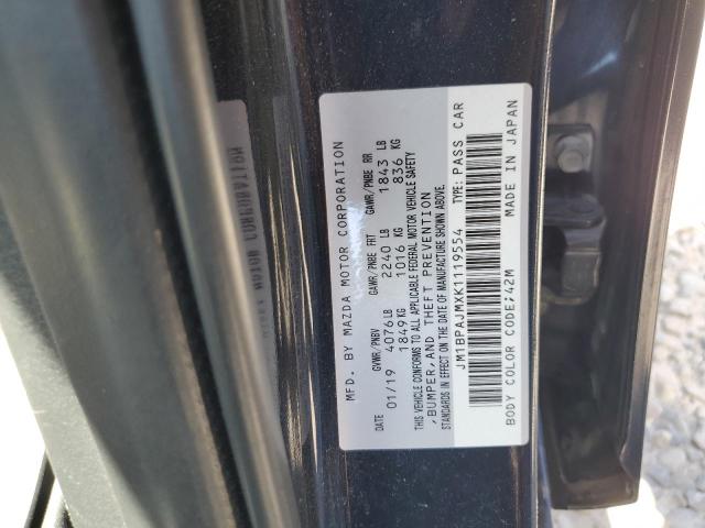 2019 MAZDA 3 JM1BPAJMXK1119554