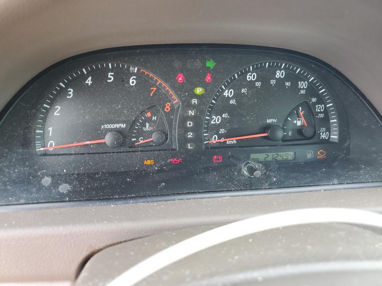 Toyota Camry le 2002