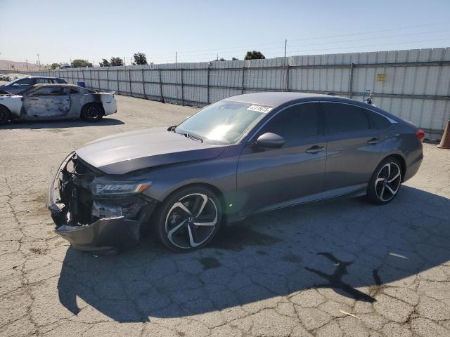 HONDA ACCORD SPORT 2019 gray  gas 1HGCV1F34KA063882 photo #1